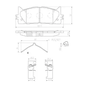BREMBO P83117N