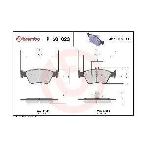 BREMBO P50023