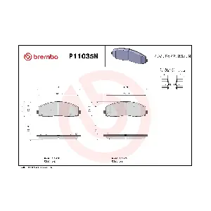 P11035N BREMBO