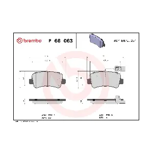 BREMBO P 68 063