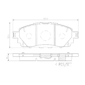 BREMBO P83170N