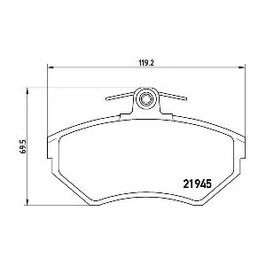 BREMBO P85032