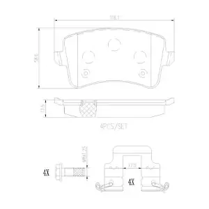 BREMBO P85099N