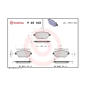 BREMBO P23153