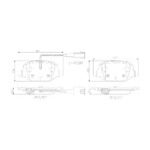 BREMBO P23146N