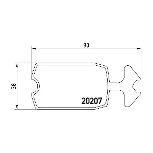 BREMBO P 61 002