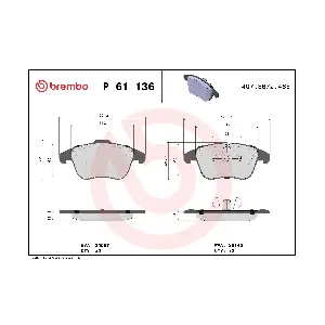 BREMBO P 61 136