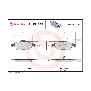 BREMBO P23148