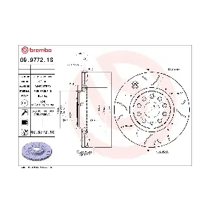 BREMBO 09.9772.1S