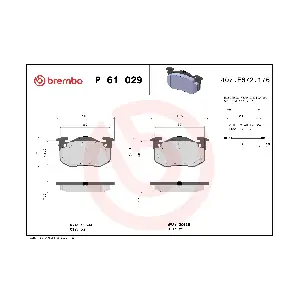 P 61 029 BREMBO