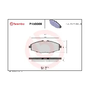 BREMBO P15006N