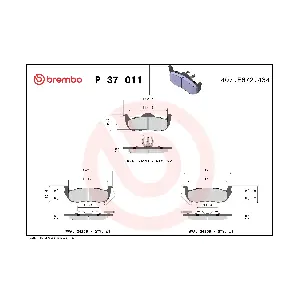 BREMBO P 37 011