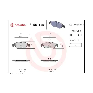 BREMBO P 85 145