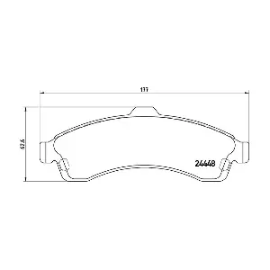 BREMBO P10009