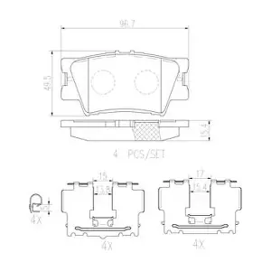 BREMBO P83089N