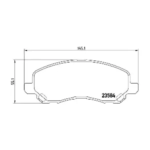 BREMBO P11026