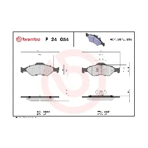 BREMBO P24054