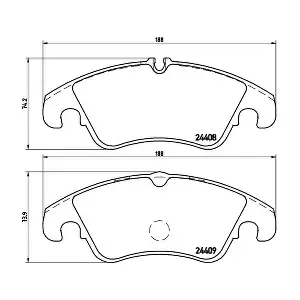 BREMBO P24074