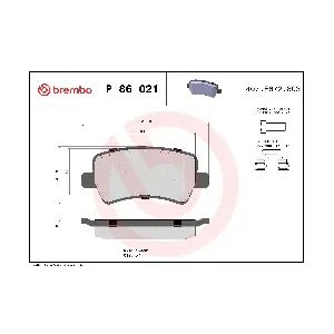 BREMBO P86021