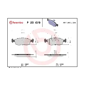 BREMBO P23079