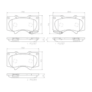 BREMBO P83102N