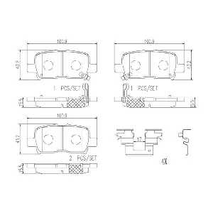 P28057N BREMBO