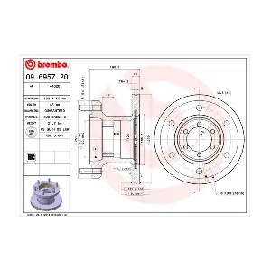 09.6957.20 BREMBO