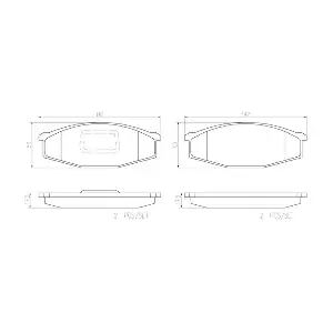 BREMBO P56012N