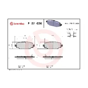 P37026 BREMBO