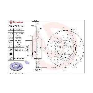 09.C665.1X BREMBO