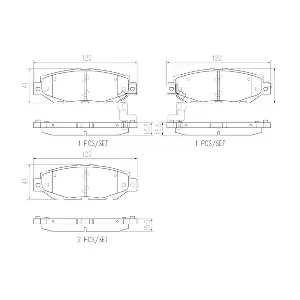 BREMBO P83038N