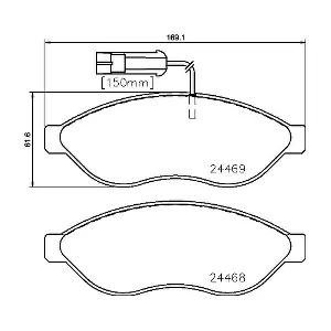 BREMBO P23143
