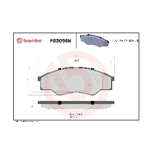 BREMBO P83096N