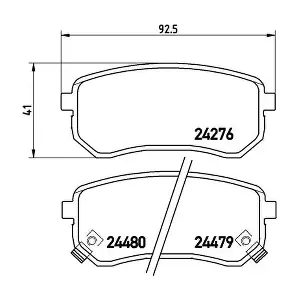BREMBO P30033