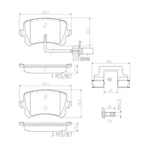 BREMBO P85142N