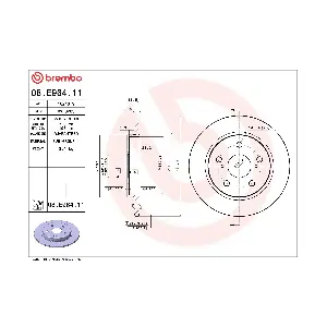 08E96411 BREMBO