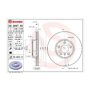 BREMBO 09.8697.81