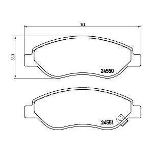 BREMBO P59053N