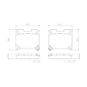 BREMBO P83091N