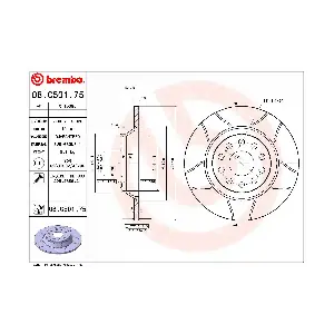 08C50175 BREMBO