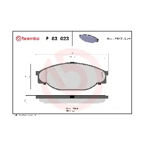 BREMBO P83023