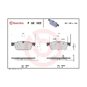 P 50 102 BREMBO