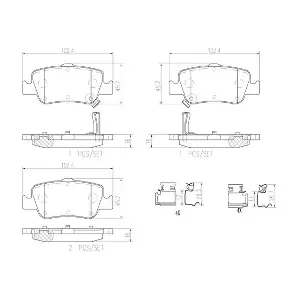 BREMBO P83080N