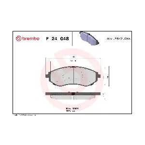 BREMBO P24048