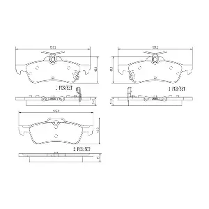 BREMBO P28070N