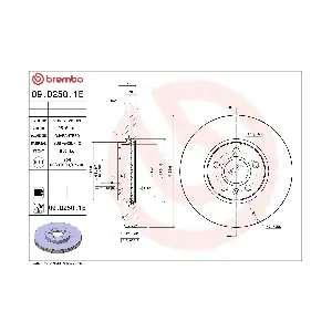 BREMBO 09D2501E