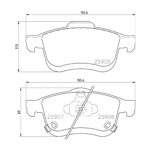 BREMBO P 23 167