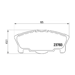 BREMBO P16014