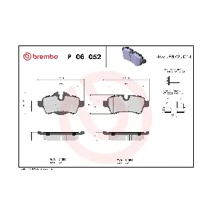 BREMBO P 06 052