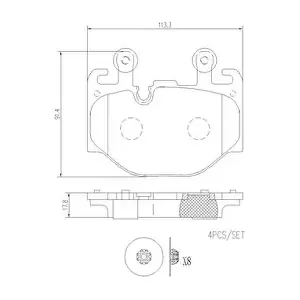 P06108 BREMBO